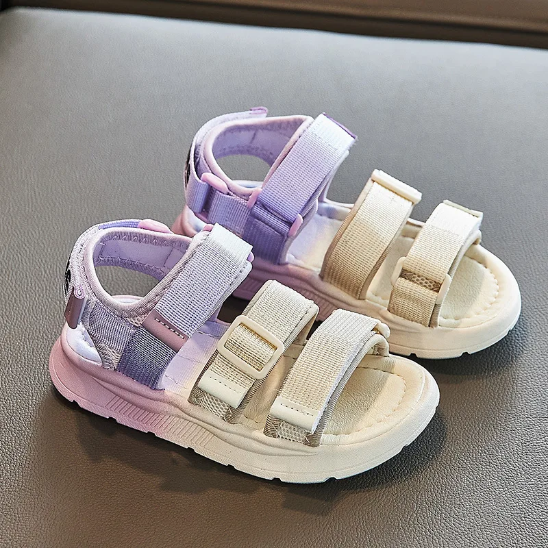 Sandalias Kid Casual Sandals 2023Summer New Candy Color Girl Shoe Boy Fashion Sports Shoes Comfortable Beach Shoe Kids Shoe サンダル