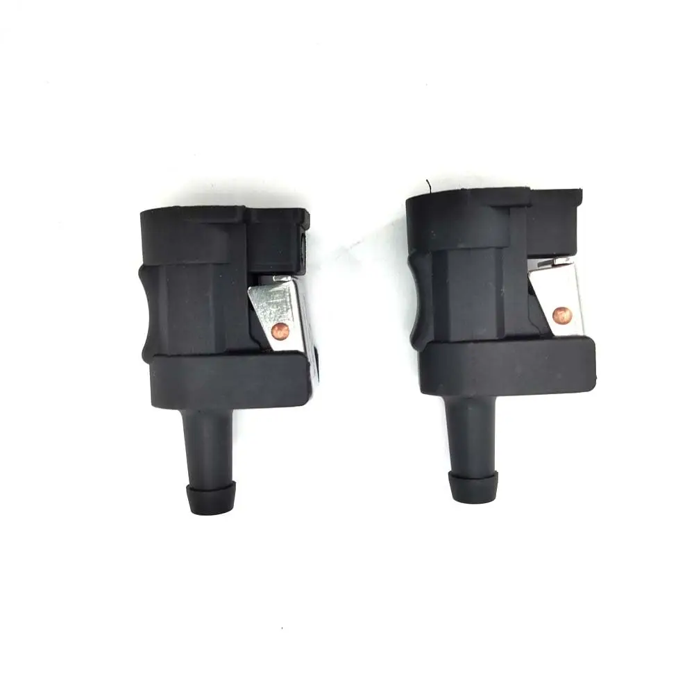 

2Pcs Marine Engine Fuel Hose Line Connectors For Yamaha 8mm Outboard Replacement