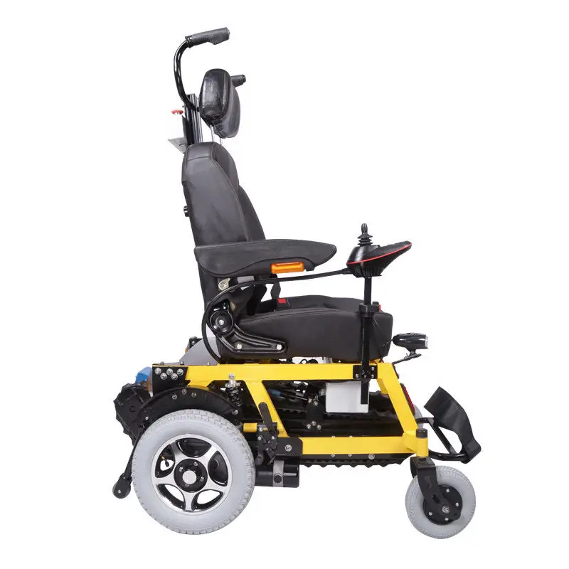 Climbing wheelchair Electric crawler type up and down stairs Foldable step climbing car K5