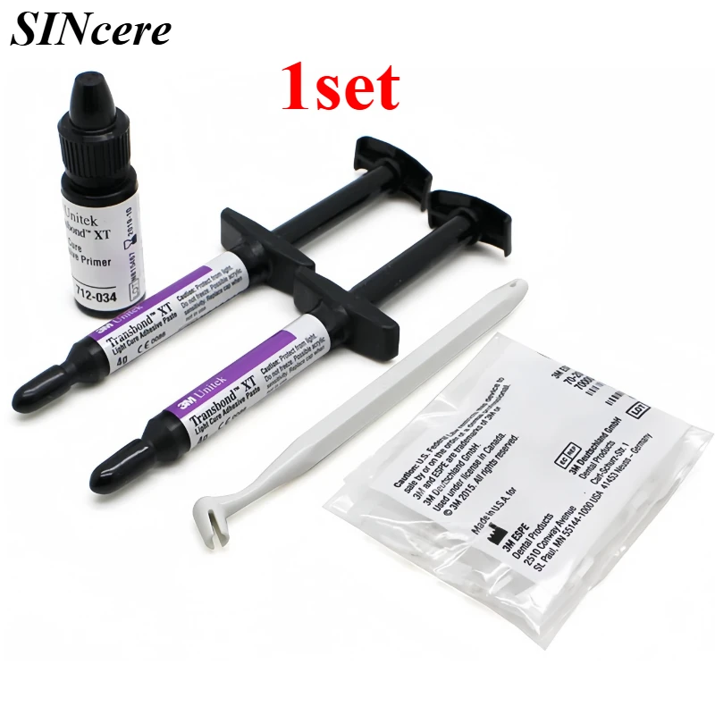 

Dental 3M ESPE Composite ResinOrthodontic Tooth Restorative Bonding Primer Bonding Adhesive Refill Light Cure Adhesive Paste Kit