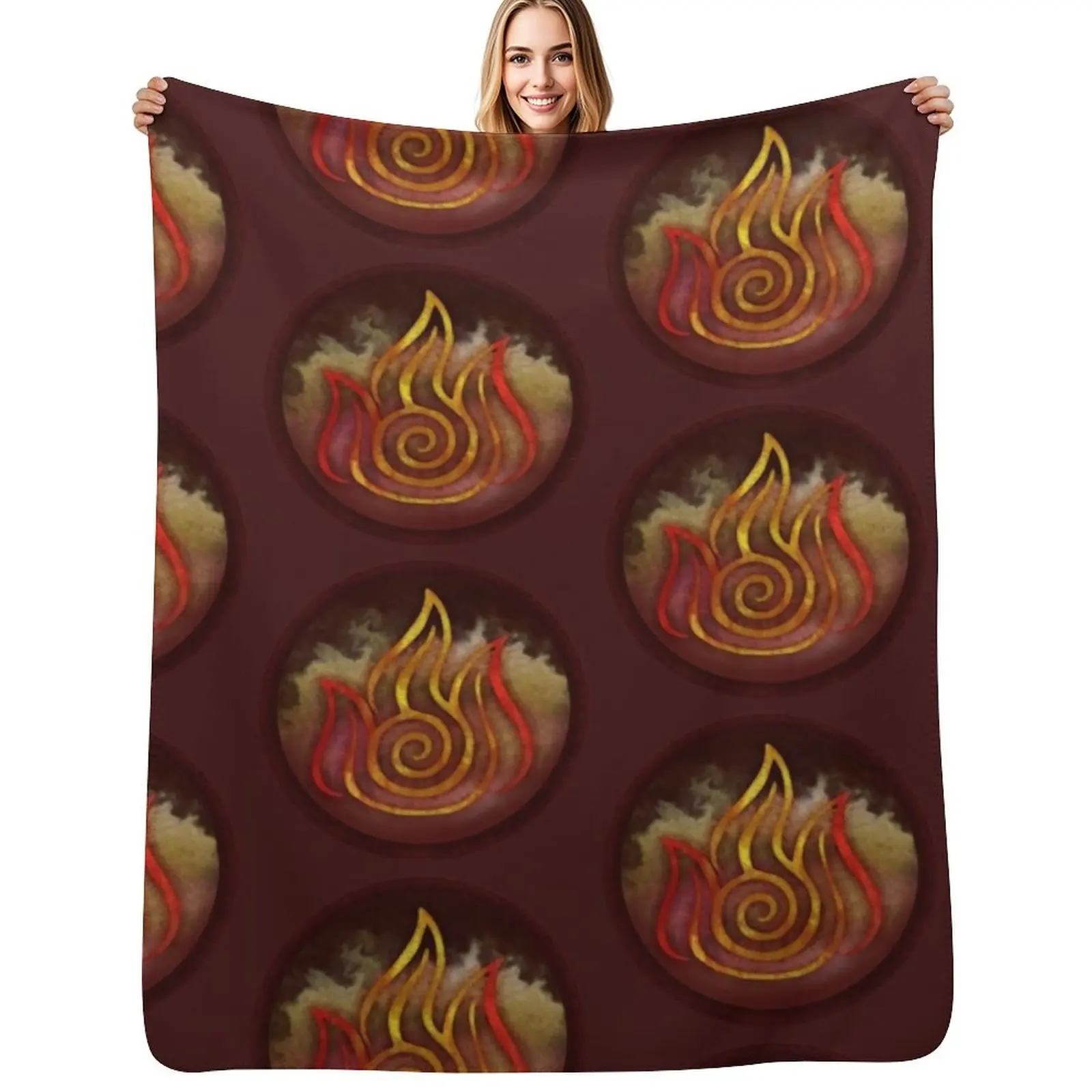 

Scorching Determination of Flame Throw Blanket Warm Plush Fuzzy Blanket for Living Room