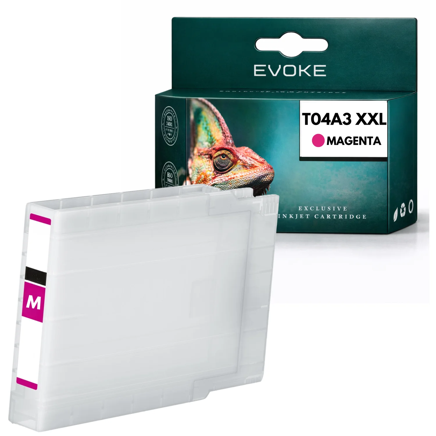 Evoke compatibele inkt voor Epson T04A3 T04Am Magenta Wf-C8190Dw Wf-C8190Dtwc Wf-C8190Dtw
