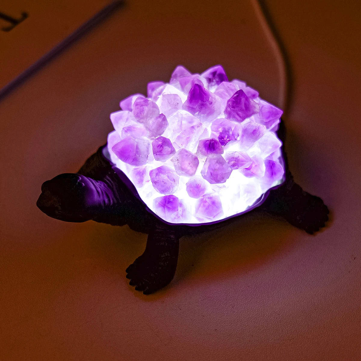 1PC Natural Crystal Amethyst C - Aquarium Fish Live recension och pris