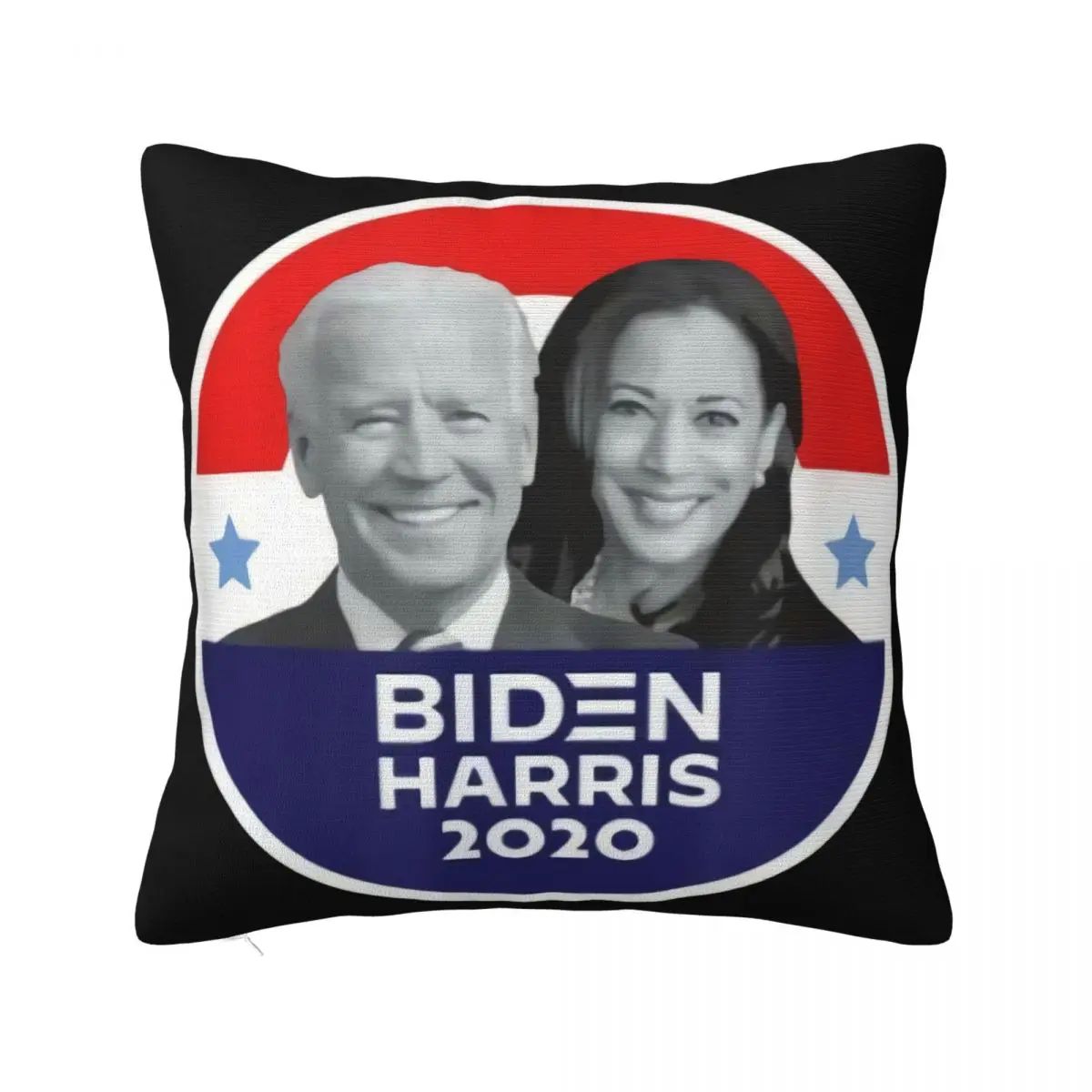 Biden Harris 2020 Campaign Button Democrat Unisex Black Cotton S 6Xl Hot Sale Pillow Case