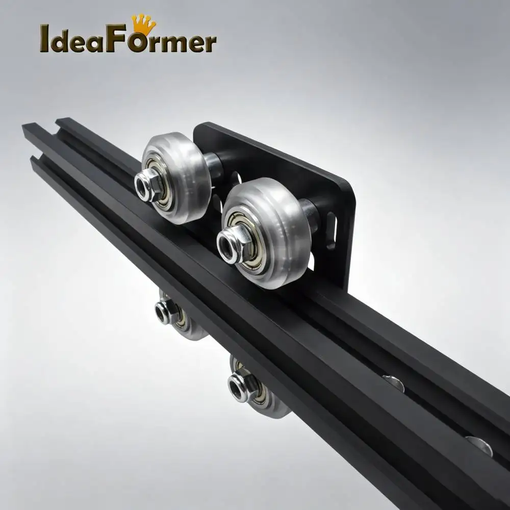 

1 Set Openbuilds V-slot Gantry Plate T3x65.5x65.5 With Pulley Suites For 20X20 Series V-slot Aluminum Profiles 3D Printer Parts