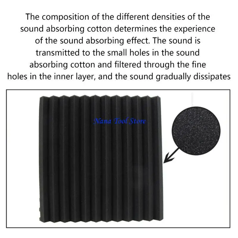 31GJ Acoustics Foams Panel Studio Acoustics Foams Tiles Wedges Soundproofs Foams Sounds Absorbing Panel - view 2