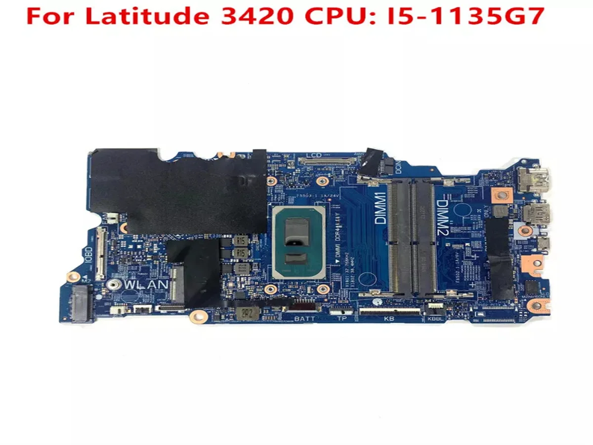 CN-0KMD3M 0kmd 3M Kmd 3M 203068-1 Voor Dell Latitude 3420 Laptop Moederbord Cpu: I5-1135G7 Srk05 Ddr4 100% Test Ok