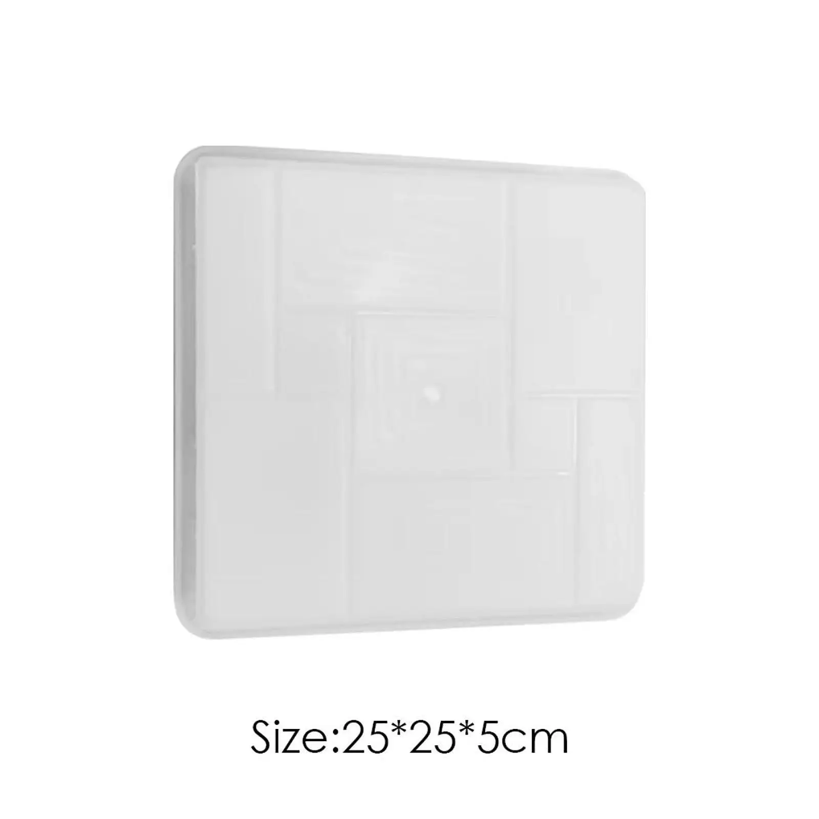 Decorative Concrete Brick Mould DIY Square Paver Form for Backyard Patio Walkway Landscaping