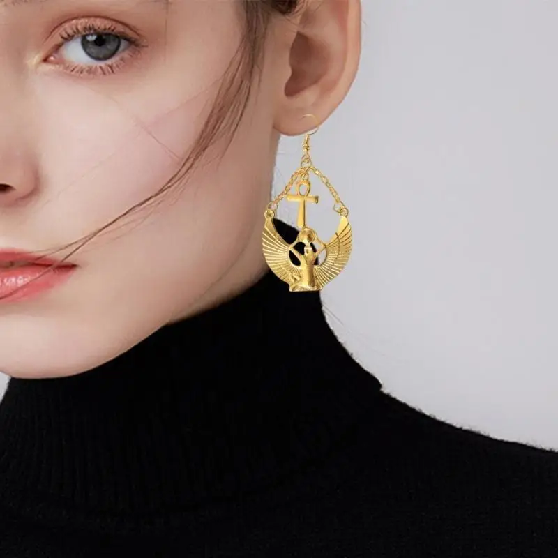 A52E Egyptian Civilization Accessories for Women Symbolizing Wisdoms and Strength