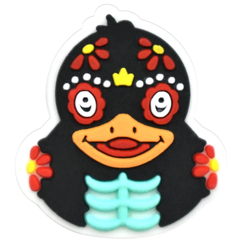 Duck Shoe Charms for Crocs Accessories Clogs Pins Boy Girls Badges Men Jeans Women Decorations Buckle Shoes Accessories