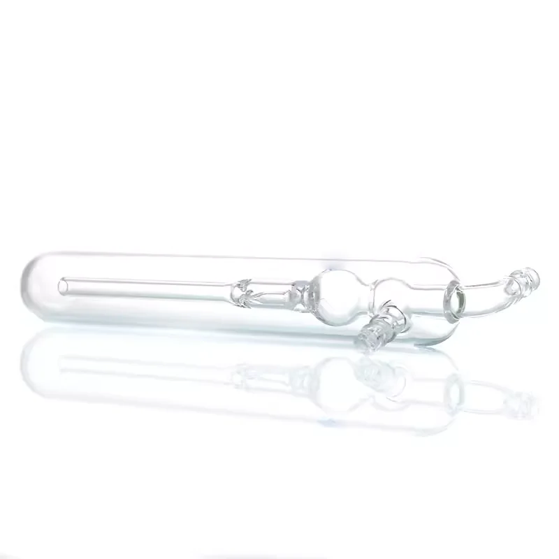 Anti-back suction spherical cold trap bubbler High borosilicate glass straight/shaped anti-back suction oil bubbler