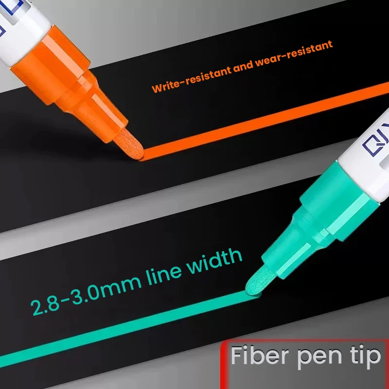 12 Colors Qiya Paint Pen Available Rc Car Tire Paint Marker Drawing Pen Tool for Model Car Track for Axial