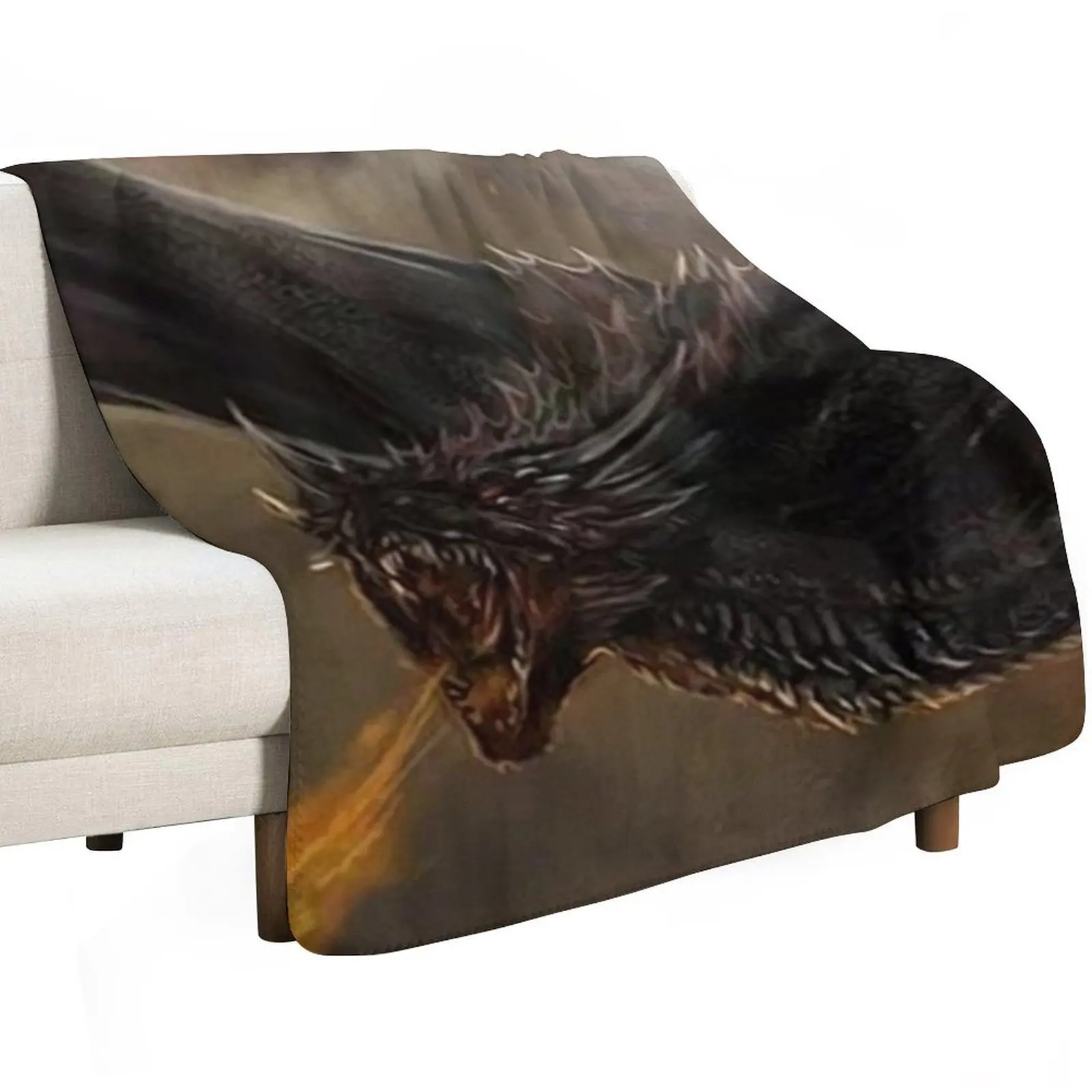 

deragon ise Throw Blanket Hair Retros Decoratives Blankets