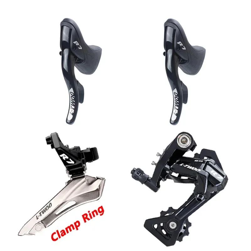 LTWOO R7 2x10 speed Racefiets kit Shifters Hendel Remderailleur X10 Ketting 10V Cassette 20S groepset met fow TIAGRA 4700