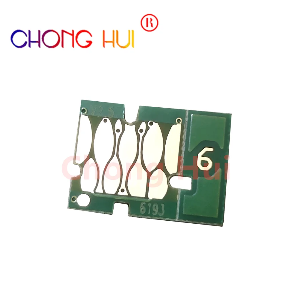 

20X T6193 T619300 Чип резервуара для обслуживания для Epson T3000 T3200 T5200 T3270 T5270 T7270 F6000 F6070 P10000 Чипы резервуара для отработанных чернил