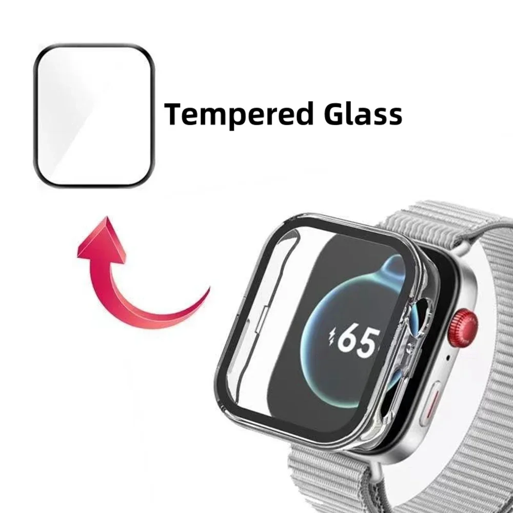 Tempered Glass Case For Huawei Watch Fit 3 Bumper Full Cover Watch Screen Protector For Huawei Watch Fit3 PC Shell Accessories