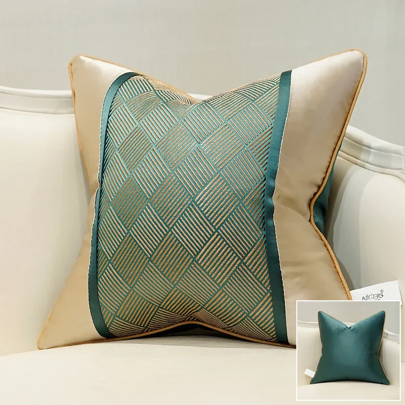 Cover Jacquard High-end Cushion 30x50 45x45 50x50cm Decorative Pillow Cover for Livingroom Decor Pillow Case Luxury Design