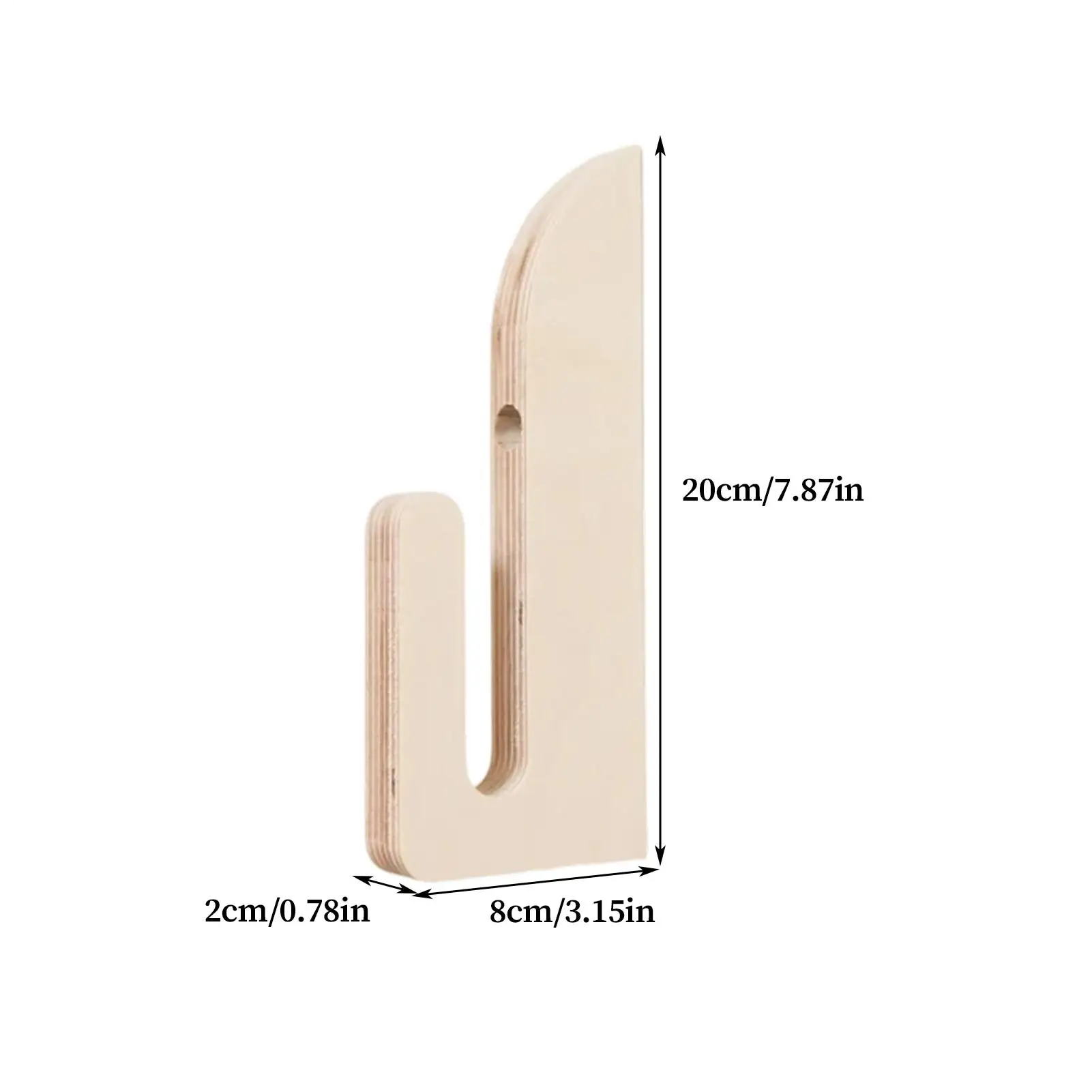 Skateboard Wall Holder 1-Pair Heavy-Duty Wooden Storage Rack Surfboard Skateboard Stand For Surfboard Home Garage Living room view 6