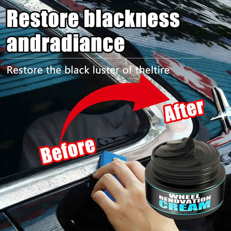 Car Rust Restoration Paste for Chrome Parts of Auto Rust And Fading on Car Wheels Designed for Renewing Oxidized Scratch Repair
