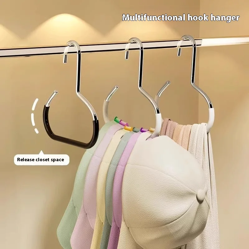 

3 pc Hat Storage Hooks, Baseball Caps Hanging Straps Dormitory Wardrobe Hanger, Multi-functional Household Hat Display Stand
