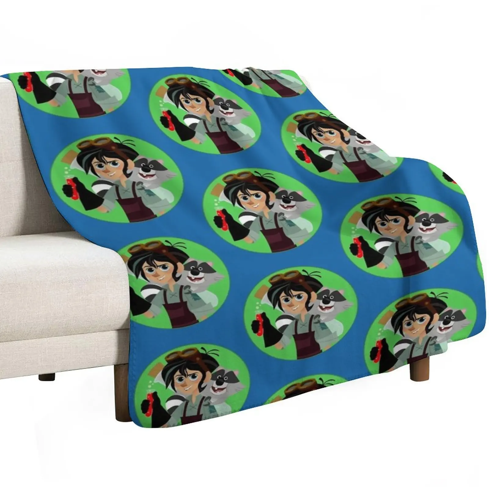 Varian And Ruddiger Tangled The Series T Throw Blanket Weighted Decorative Sofa Sofa Quilt Single Soft Plaid Blankets