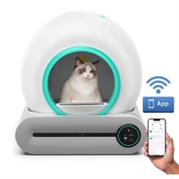 Factory Price Deodorization Automatic Litter Box Cats Odor Removal Smart Self Cleaning Automatic Cat Litter Box Katte Toilet