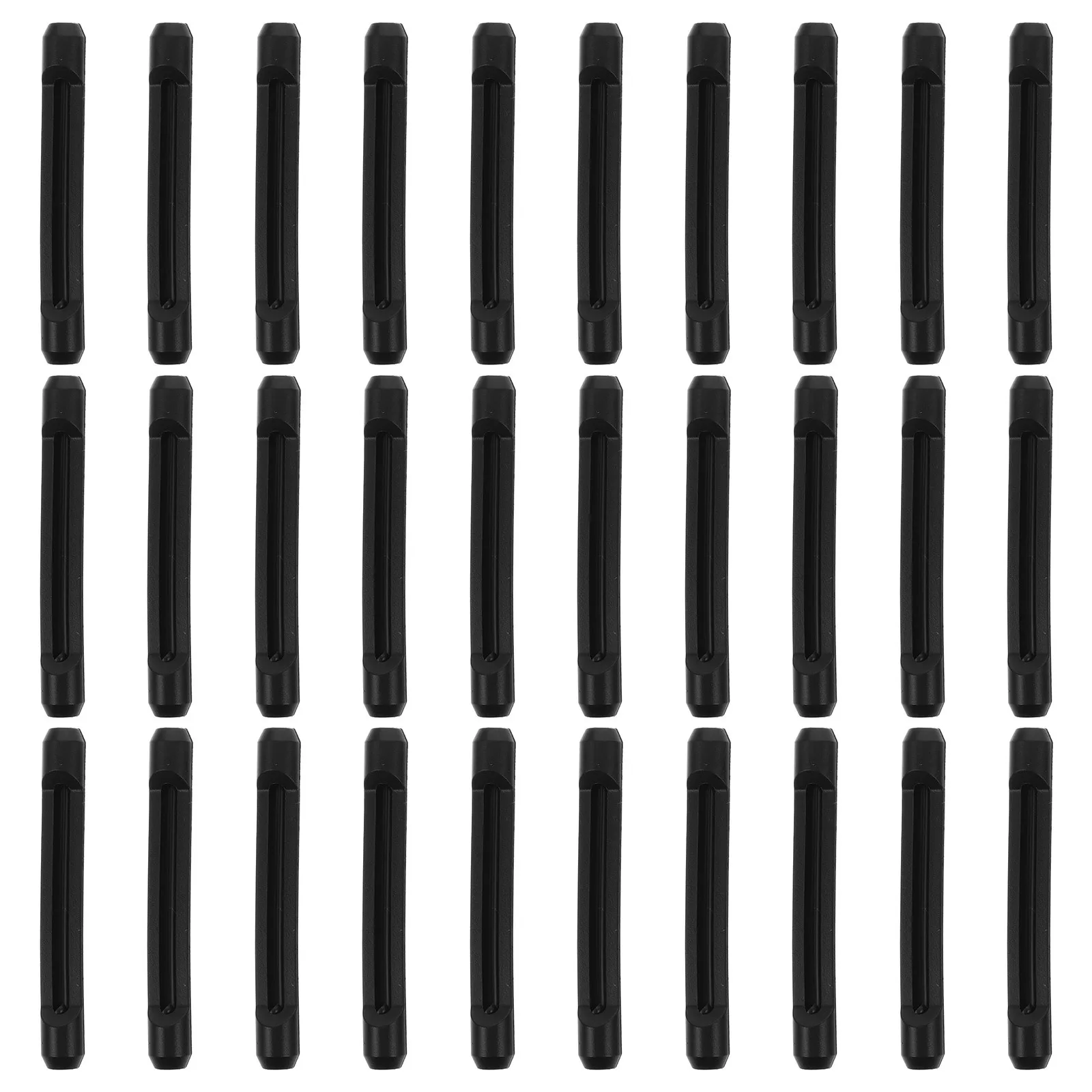 

40Pairs Soft Silicone Eyeglass Ear Grips Anti Slip Black Temple Sleeves for Extended Wear Eyeglass Arm Sleeves