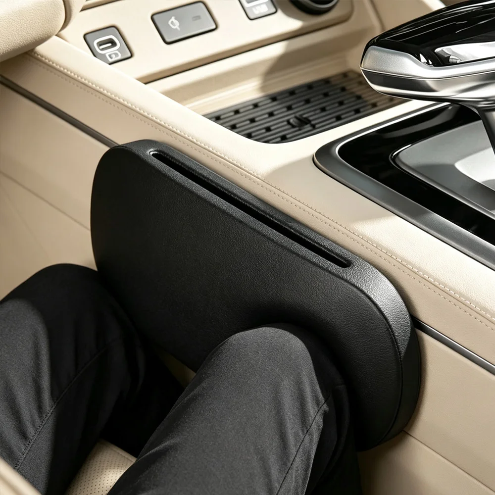 1/2PCS Car Knee Cushion Soft Knee Pad For Car Interior Pillow Comfortable Plush Universal Elbow Thigh Support Car Accessories