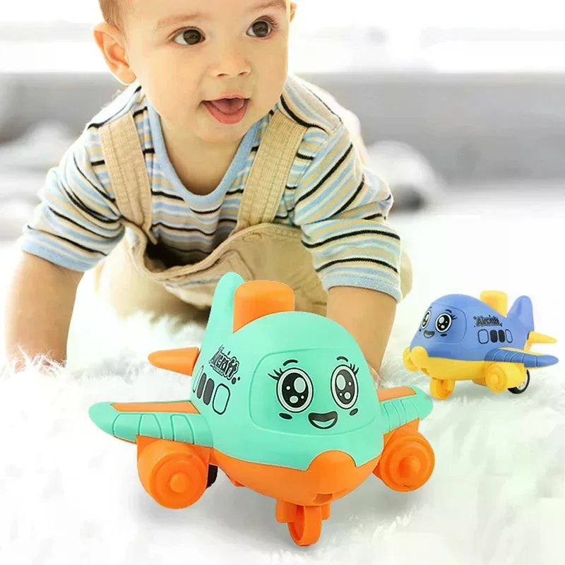 

Игрушки-самолеты Press And Go для малышей 1-3 лет, гоночные машинки для малышей, игрушечные транспортные средства для младенцев, машинки-каталки на фрикционном приводе для малышей