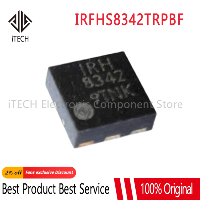 (5-10piece) 100% New IRFHS8342TRPBF IRFHS8342 IRS8342 IRH8342 IRS 8342 QFN-6 Chipset