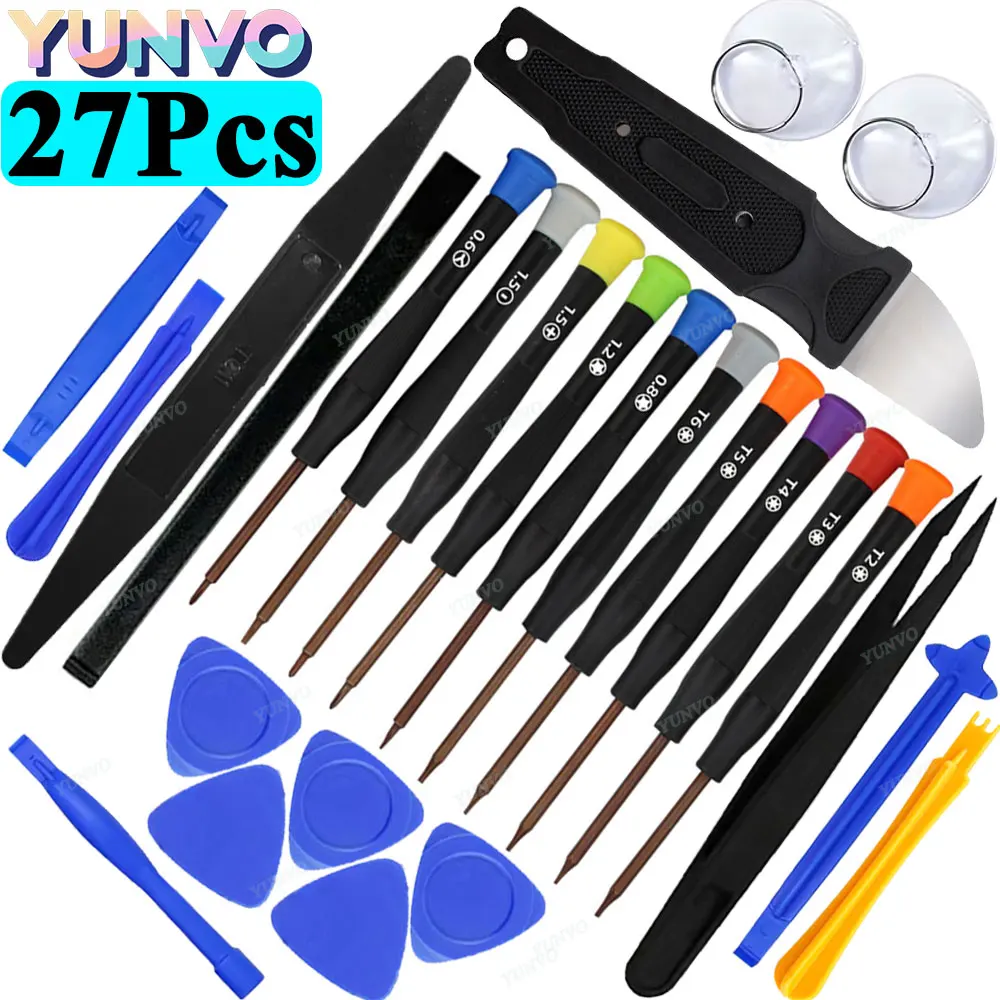 27 in 1 S2 Precision Screwdriver Set, Professional Repair Tool Kit for Mobile Phones, Notebooks & Computers Disassembly Maintena