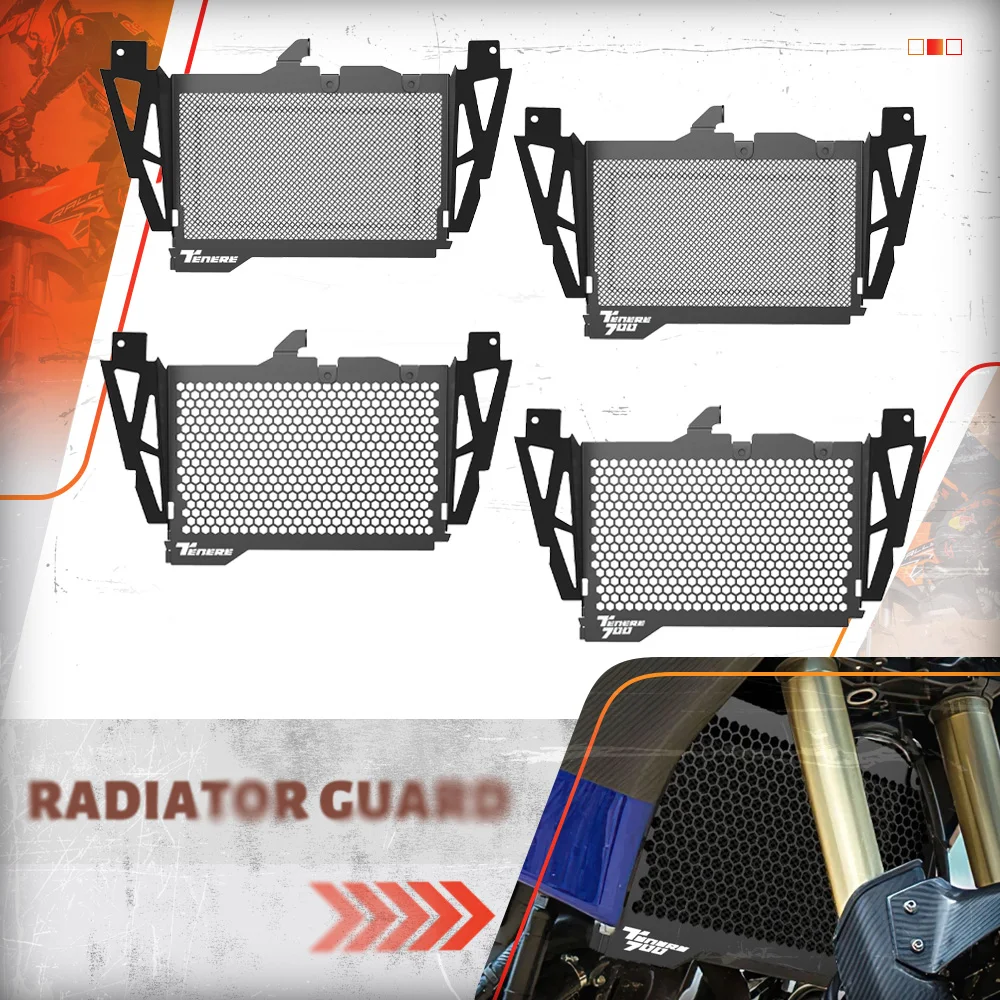 

Radiator Guard Motorcycle Radiator Grille Guard Cover Protector Parts FOR YAMAHA 700 Tenere 700 Tenere700 World Raid 2022 2023