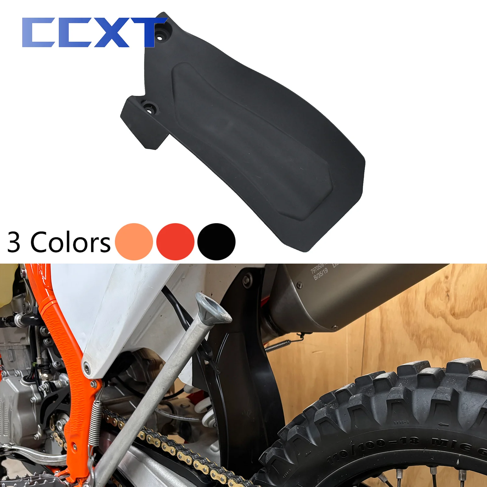 

For GASGAS EC ECF EX EXF MC MCF Motorcycle Rubber Rear Fender Mudguard Cover For KTM SX SXF XC XCF XCFW EXC EXCF 2023-2025