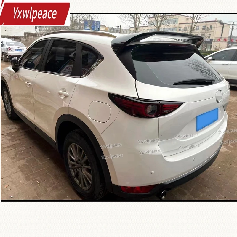 

Спойлер для Mazda CX-5 CX5 2017 2018 2019, высококачественный Неокрашенный спойлер из АБС-пластика для багажного крыла, заднего крыши, Стайлинг автомобиля