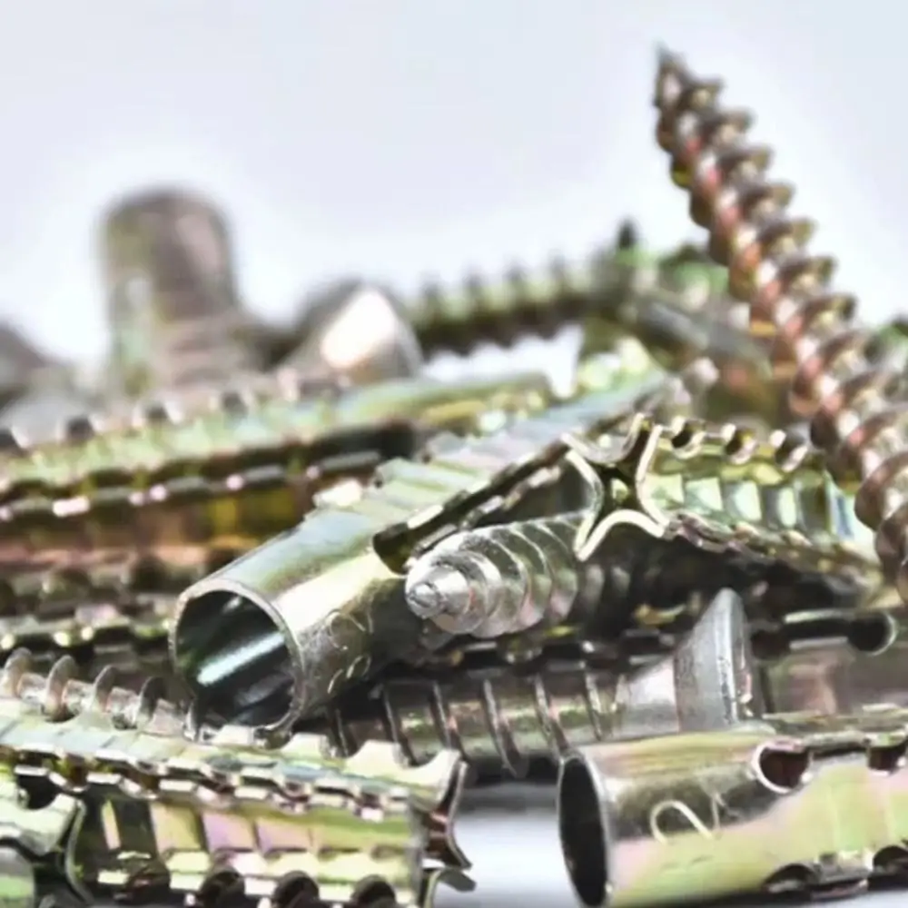 100/150 مجموعة M6 M8 أنبوب توسيع معدني الأنابيب الحفر الذاتي منع فضفاض الذاتي التنصت المسمار مقاومة للتآكل شكل شجرة #1