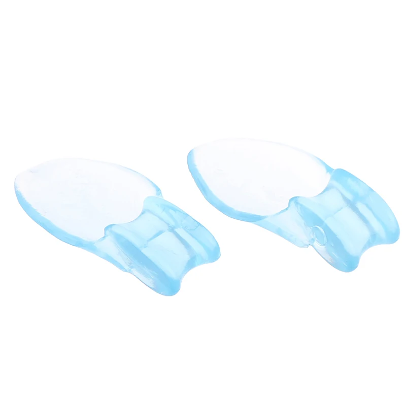 2Pcs Silicone Gel Thumb Corrector Bunion Foot Toe Hallux Valgus Protector Separator Finger Straightener Adjuster Foot Care Tool