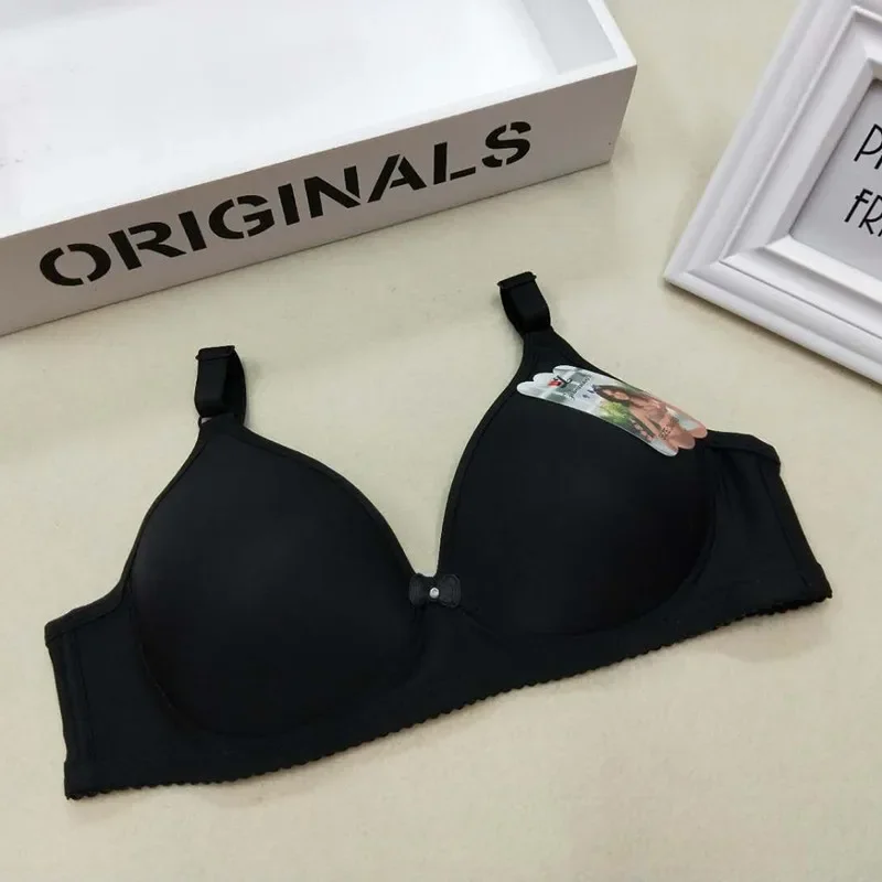 Women Thin Underwear Seamless Bra Sexy Push Up Bralette Underwear Wireless Female Mother Lingerie Size From 34/75 To 42/95