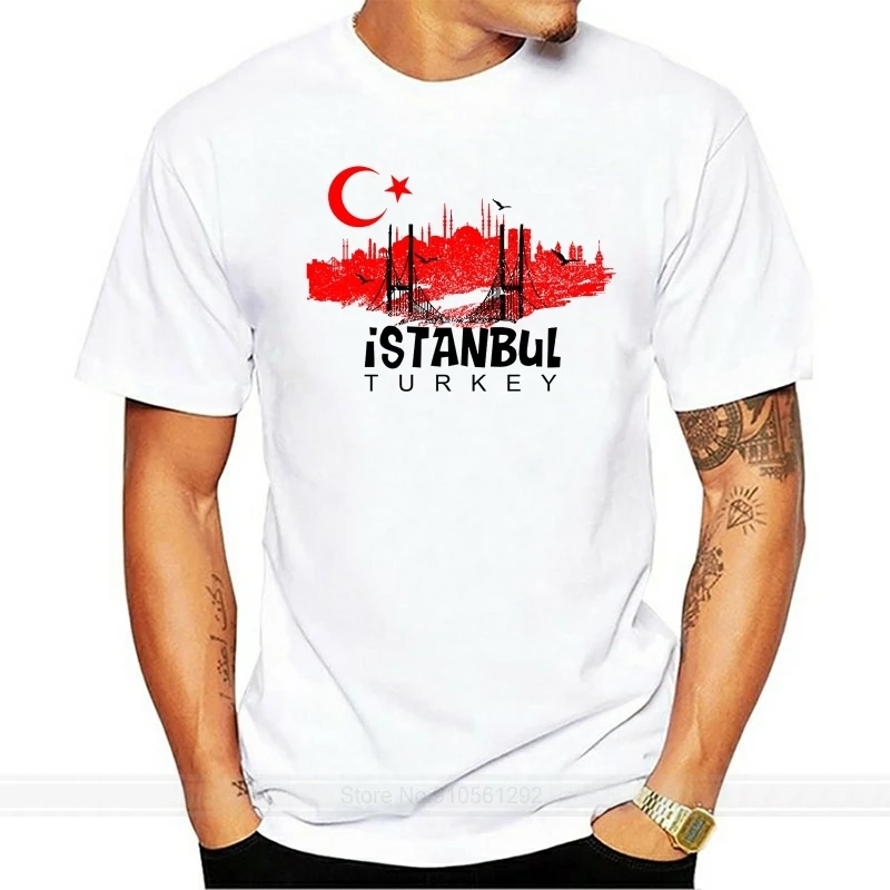 Men'S T-Shirts Summer Style Fashion Swag Men Hot Sale Istanbul Turkey - NEW BLACK RINGER COTTON  T-Shirt Men Clothing