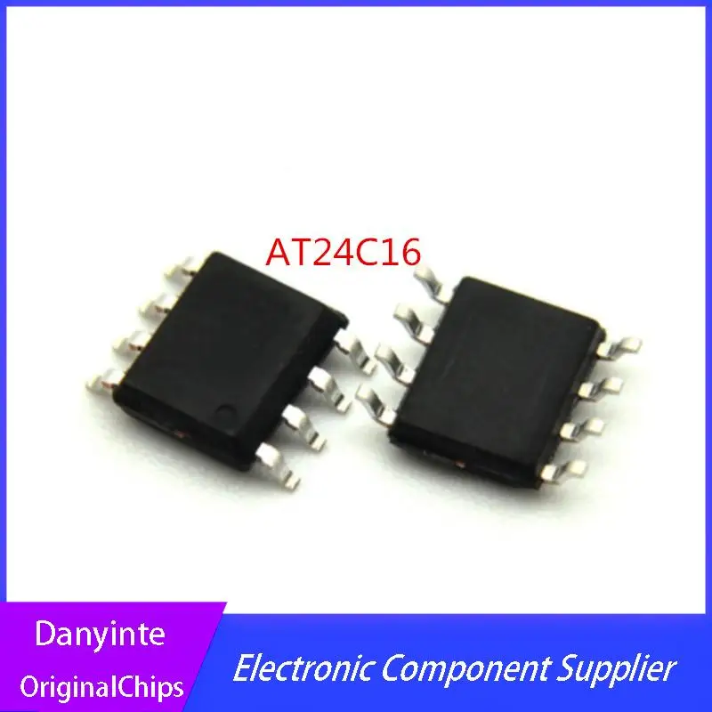 NEUE 10 TEILE/LOS AT24C16 24C16BN 24C16N AT24C16N-10SU-2,7 SOP8