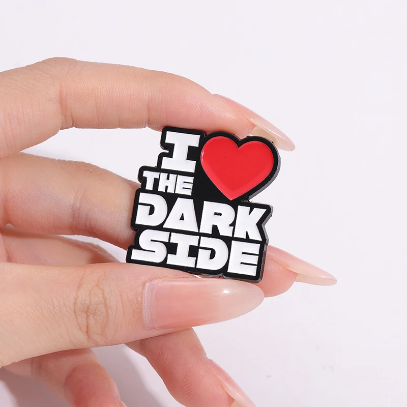 Sci-fi Movies Enamel Pins May The Force Be With You Brooches Briefcase Lapel Badges Funny Jewelry Best Gift for Fans Friends image 4