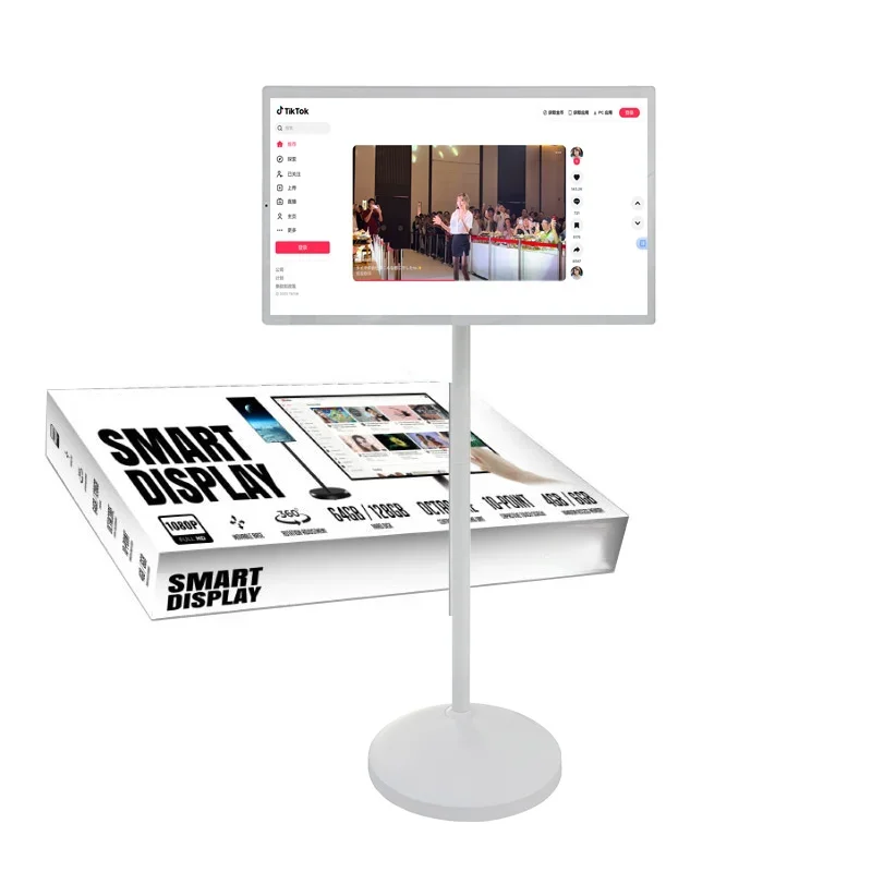 New Smart TV 27 Inch Android Monitor Touch Screen Mobile Display Smart Screen Television Office Use Gaming Streaming Live