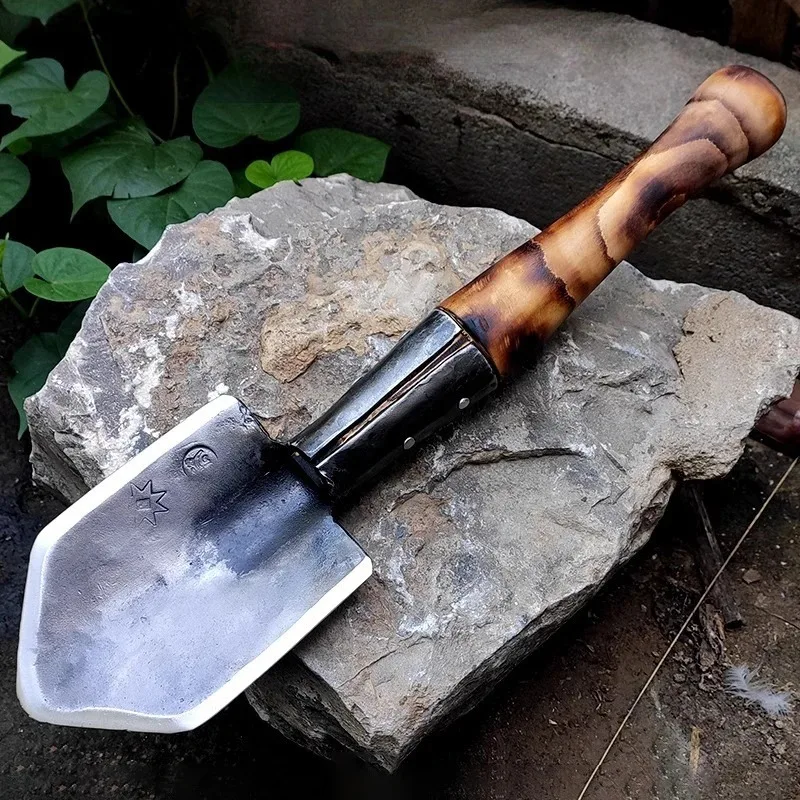 Digging Shovel Mini Manganese Steel Shovels Outdoor Multifunctional Shovel Portable Garden Tools Hiking Camping Accessories