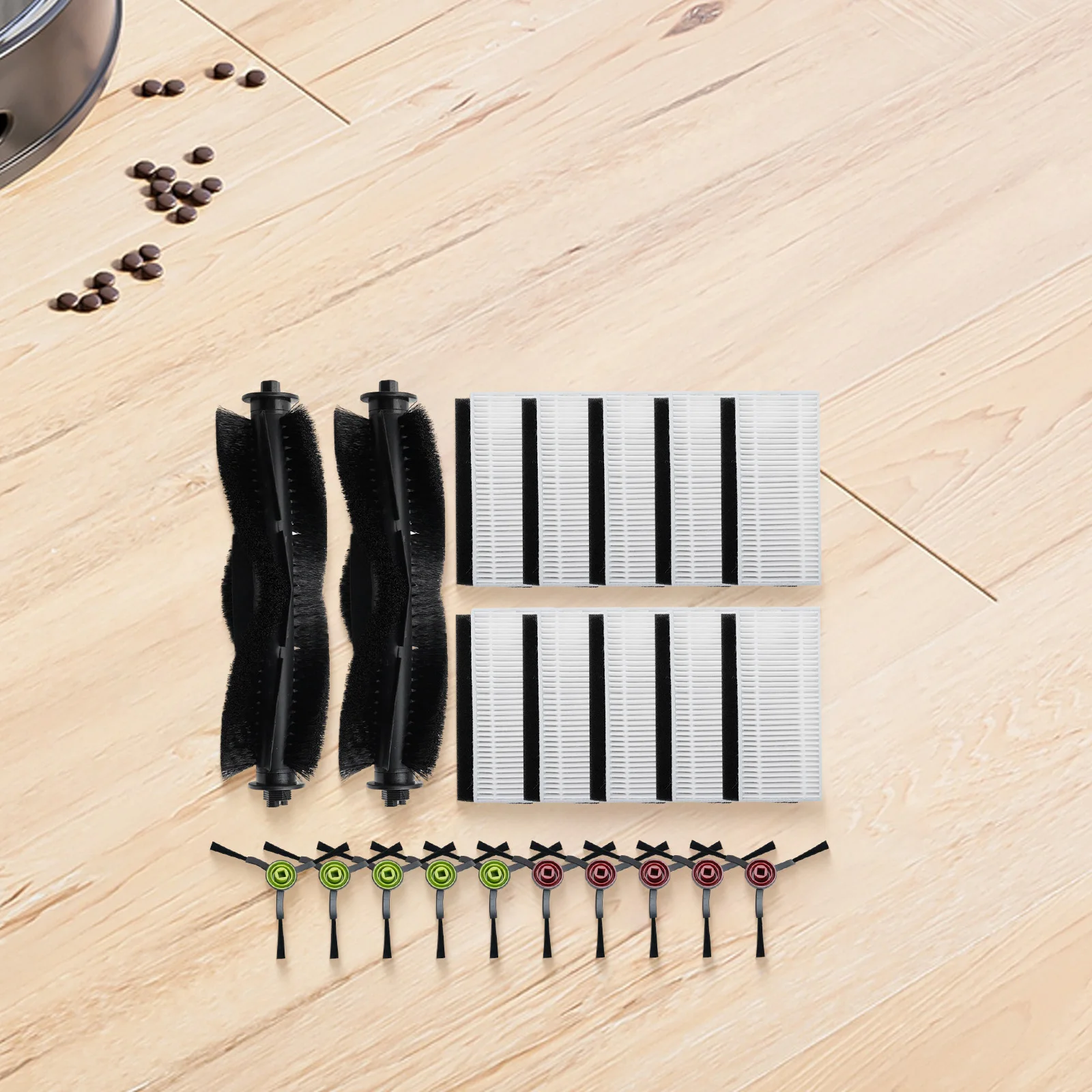 Comprehensive for Cleaning Kit for Tikom L9000 and For Lubluelu SG60 Includes Roller Brushes Side Brushes and Filters