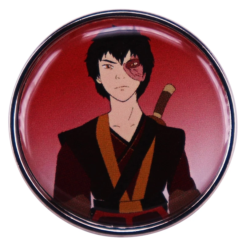 Avatar The Last Airbender Zuko Enamel Pin Backpack Pins Badge Brooch Jewelry Gifts
