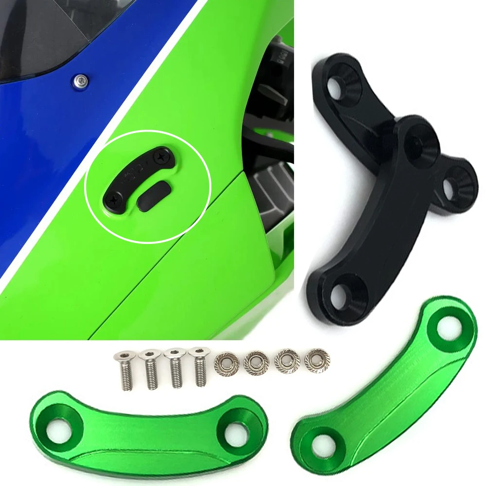 

Пластина для зеркала заднего вида ZX6R для Kawasaki ZX10R 2019 2020 2021 2022 ZX 10R