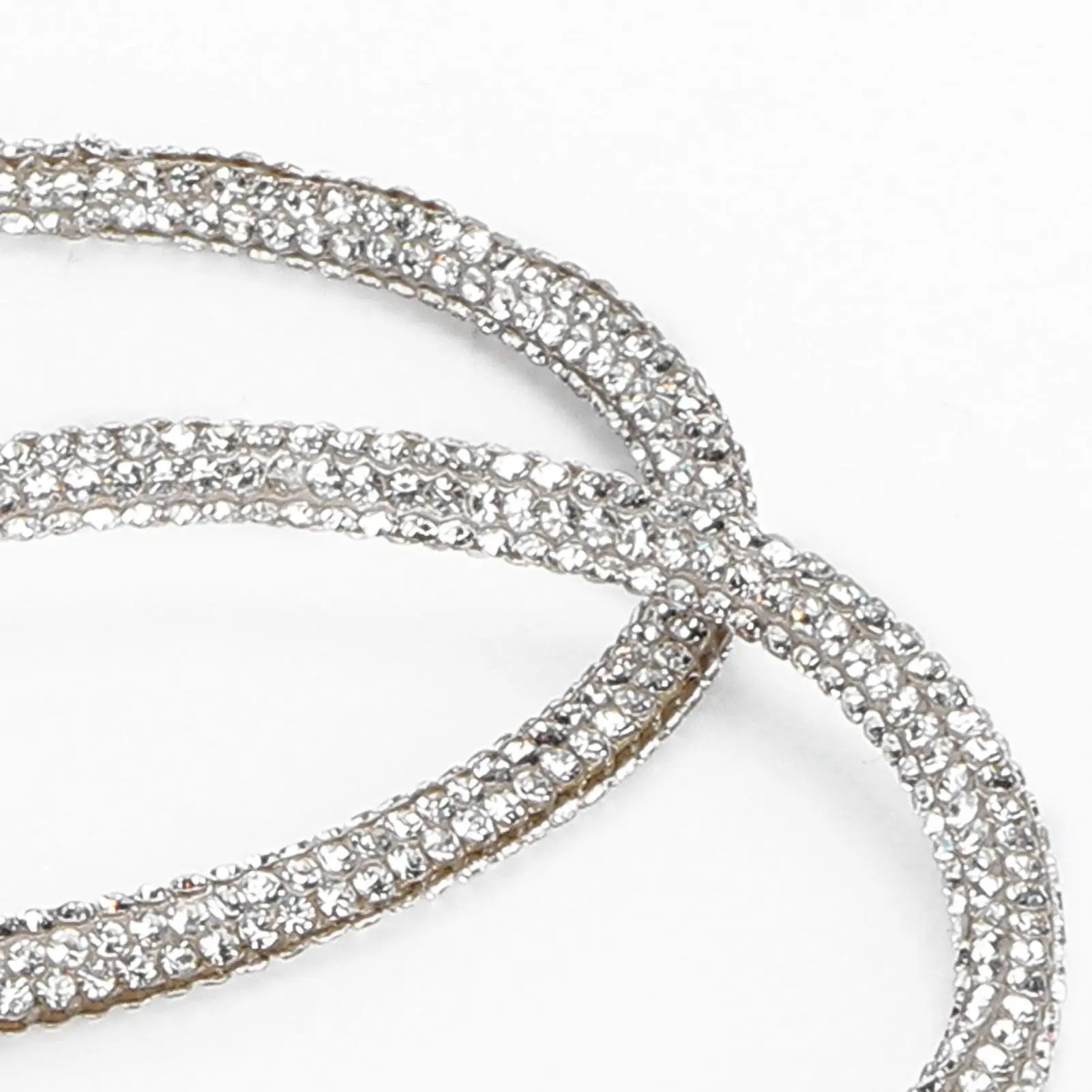 أربطة أحذية بحزام على شكل سلسلة، حبل دائري مخصص لتزيين الأحذية الرياضية والملابس #6