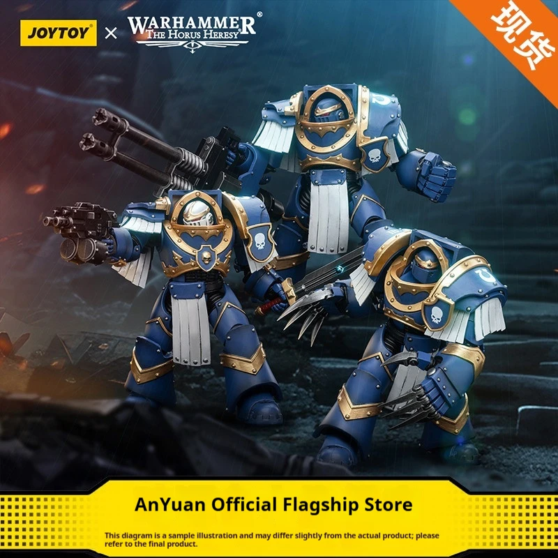 

JOYTOY Warhammer 40,000 "The Horus Heresy" Ultramarines Cataphractii Terminator Squad 1:18 Collectible Action Figure