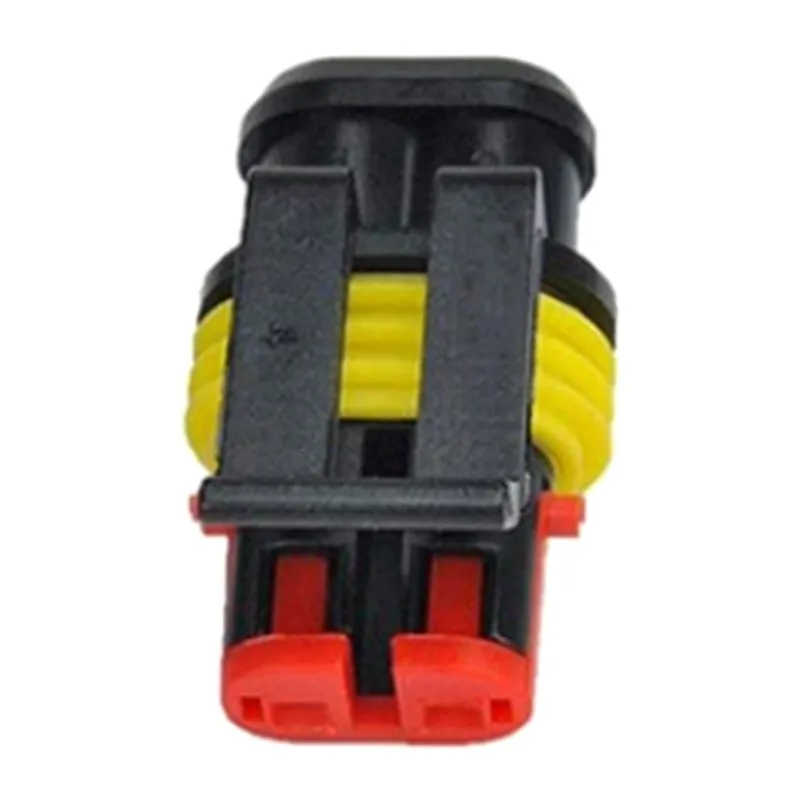 Car Xenon Lamp Plug Connectors 10SET 2 Pin Way Waterproof Electrical Wire Connector Plug 1.5Mm Terminals 2Pin HID-A28K