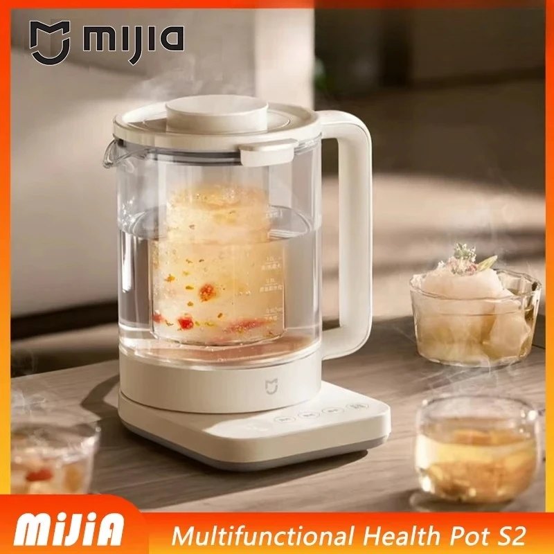 nouveau-mijia-s2-bouilloire-multifonctionnelle-15-l-appareil-electromenager-800-w-en-acier-inoxydable-304-avec-fonction-de-maintien-au-chaud
