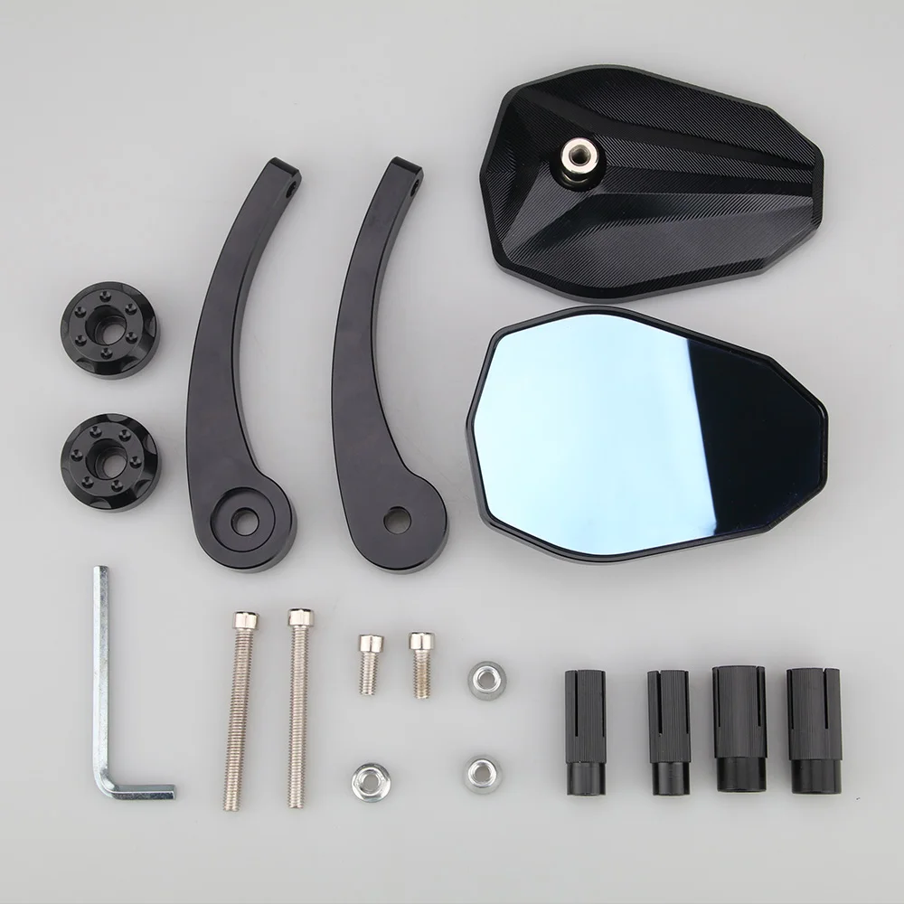 Bar End Mounting Mirror Fit For YAMAHA NMAX 155 XMAX 125 250 300 400 Motorcycle Mirrors Rearview 2pcs Handlebar Side Rearview